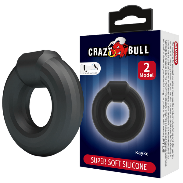 Crazy Bull Super Soft Silicone Cockring - Kayke (no.2)