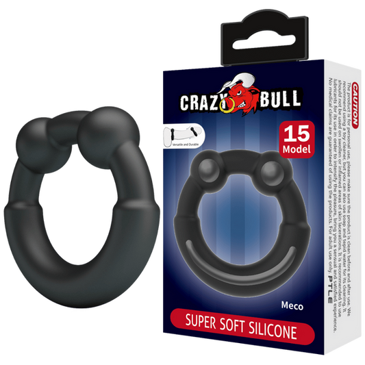 Crazy Bull Super Soft Silicone Cockring - Meco (no.15)