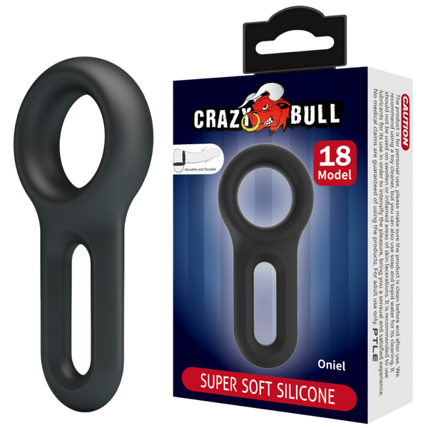 Crazy Bull Super Soft Silicone Cockring - Oniel (no.18)