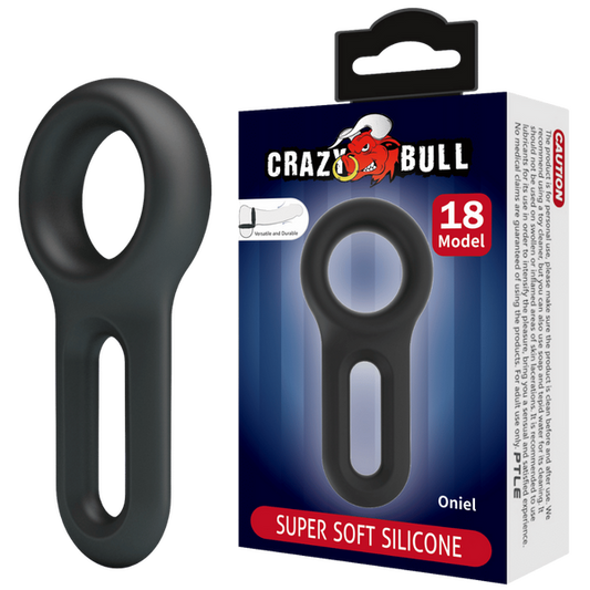Crazy Bull Super Soft Silicone Cockring - Oniel (no.18)