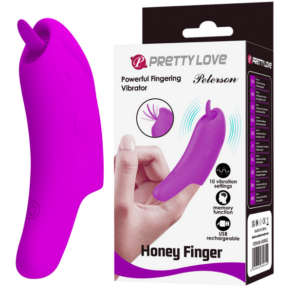 Pretty Love Honey Finger Vibrator - Peterson