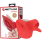 Pretty Love Carnation Finger Vibrator Red