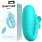Pretty Love Rechargeable Remote Controlled Remi Thrusting Vibrator (Seafoam)