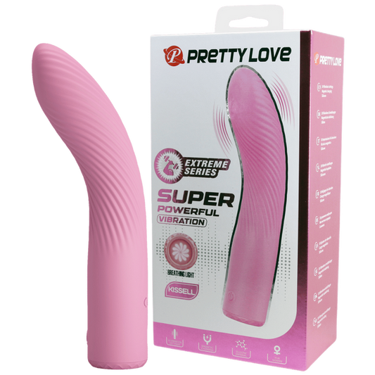 Pretty Love Extreme Series - Kissell Breathing Light G-Spot Vibrator