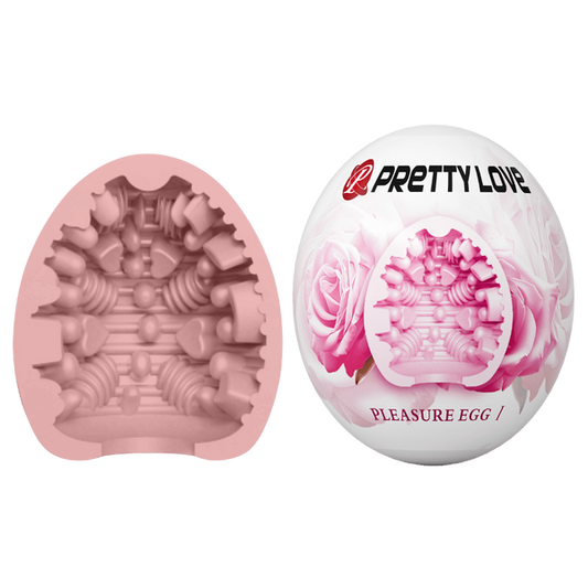 Pretty Love Pleasure Egg Masturbator (Pink)