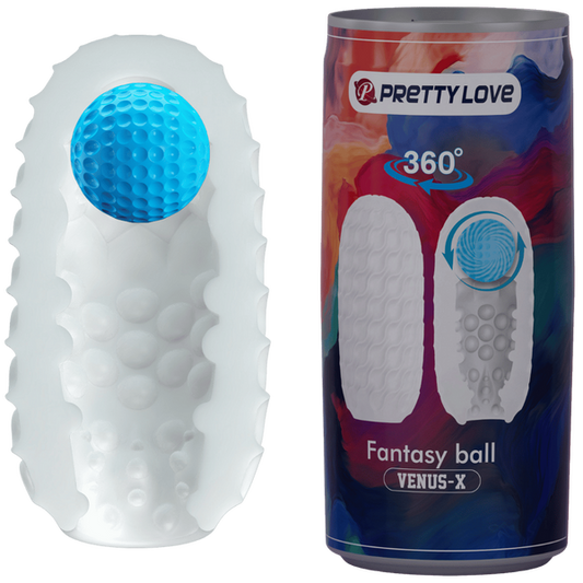 Pretty Love Venus-X Fantasy Ball Masturbator (Clear)