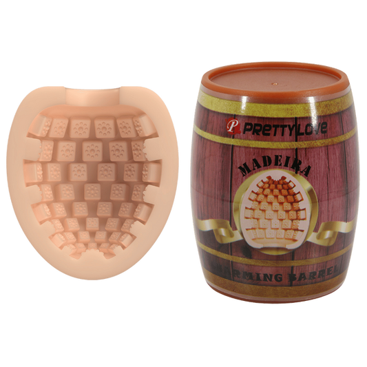 Pretty Love Charming Barrel Masturbator - Madeira (Peach)