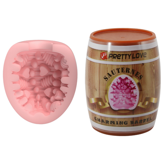 Pretty Love Charming Barrel Masturbator - Sauternes (Pink)
