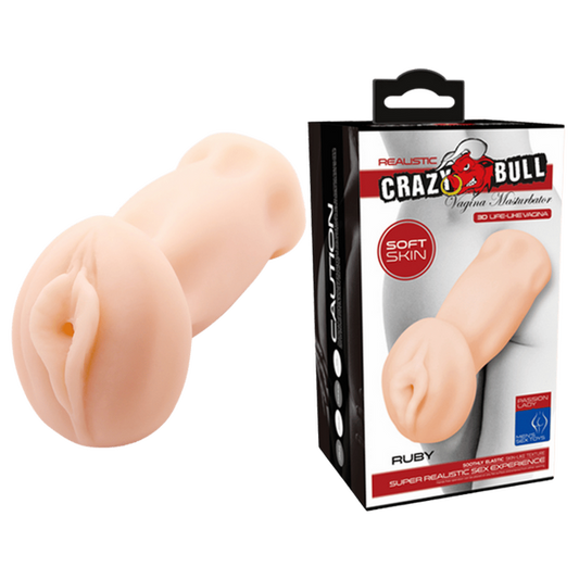 Crazy Bull Ruby Vagina Masturbator (Flesh)