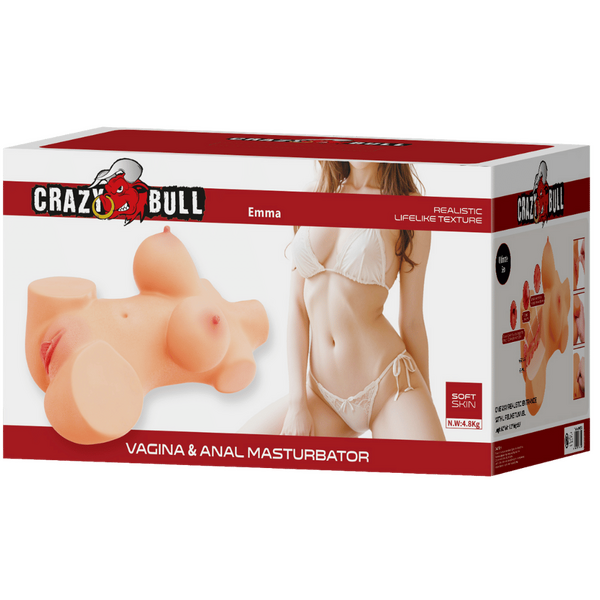 Crazy Bull Vagina & Anal Mega Masturbator - Emma
