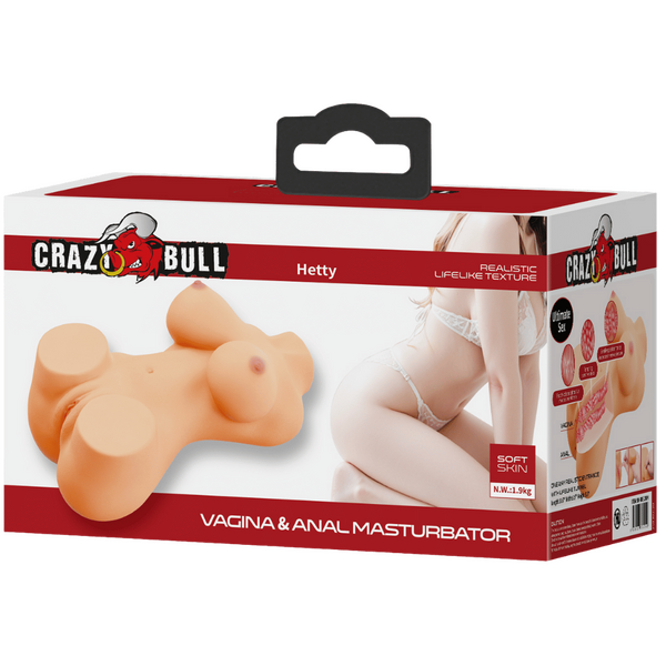 Crazy Bull Vagina & Anal Mega Masturbator - Hetty