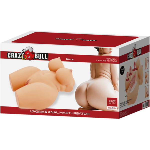 Crazy Bull Vagina & Anal Mega Masturbator - Grace
