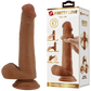 Pretty Love Sliding Skin Series -  Tallen 8.7" Dildo Tan