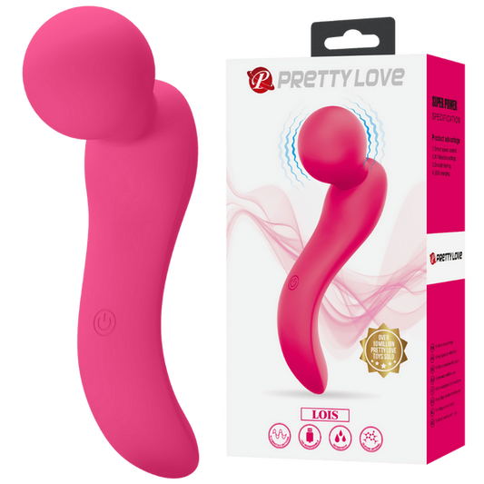 Pretty Love Lois Massage Wand Vibrator Pink