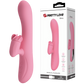 Pretty Love Gina Rotating Tongue Rabbit Vibrator Pink