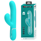Pretty Love Perdita - 3in1 Multi-function Rabbit Vibrator Seafoam