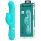Pretty Love Gigi - 3in1 Multi-function Thumping Licking Rabbit Vibrator Seafoam