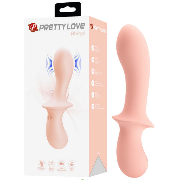 Pretty Love Abigal Curved Vibrator Pink