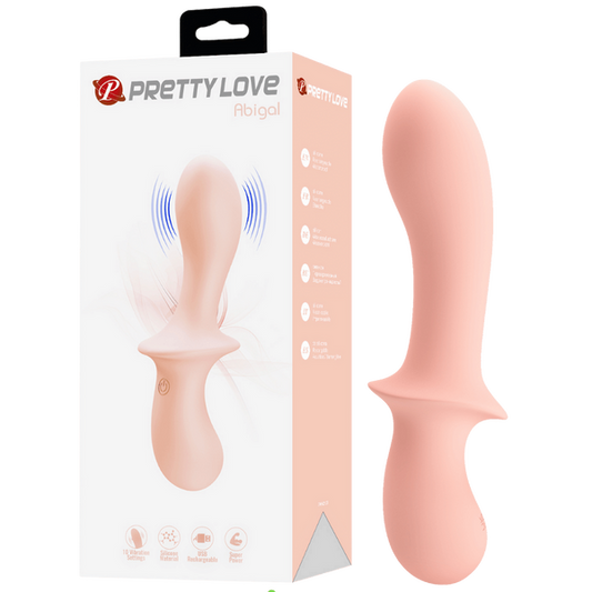 Pretty Love Abigal Curved Vibrator Pink