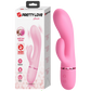 Pretty Love Marski Super Soft Silicone Rabbit Vibrator Pink