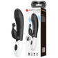 Pretty Love Rasmussen Rabbit Vibrator (Black)