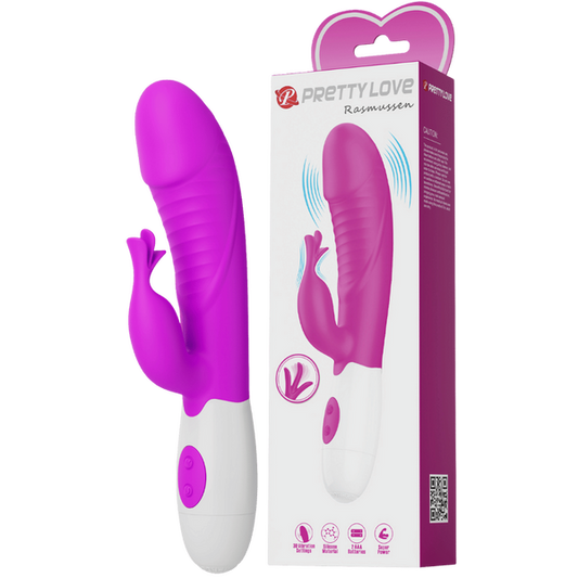 Pretty Love Rasmussen Rabbit Vibrator (Pink)