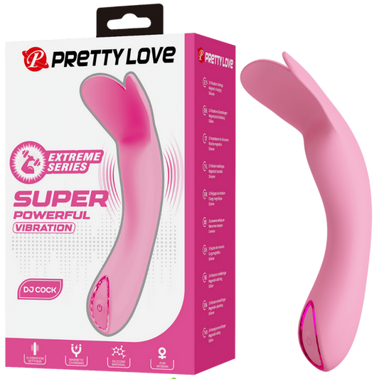 Pretty Love Extreme Series - DJ Cock Shining Decorative Ring G-Spot Vibrator