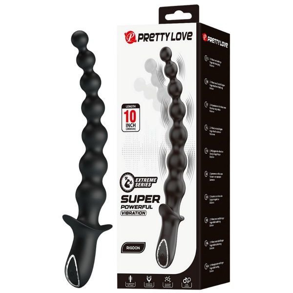Pretty Love Rigdon Anal Bullet Vibrator Black