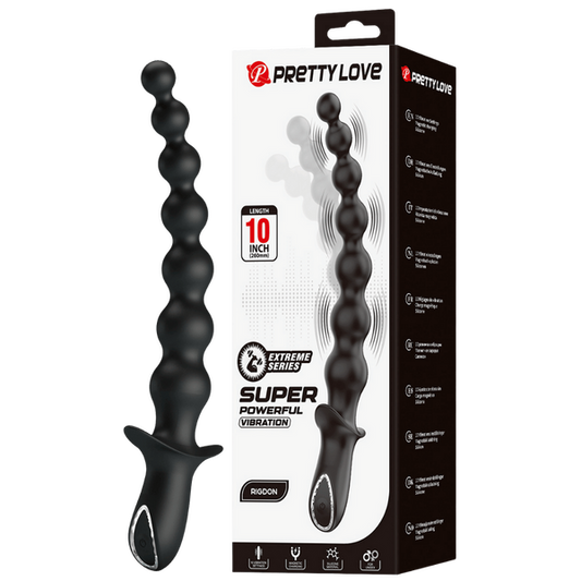 Pretty Love Rigdon Anal Bullet Vibrator Black