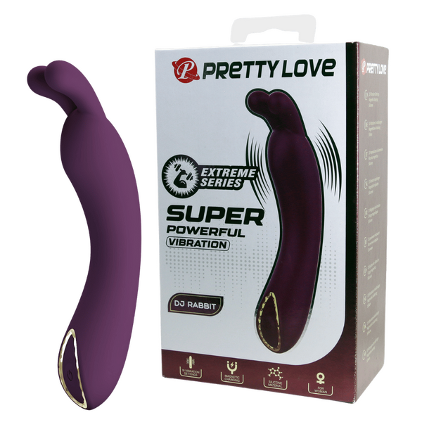 Pretty Love Extreme Series - DJ Rabbit Shining Decorative Ring G-Spot Vibrator