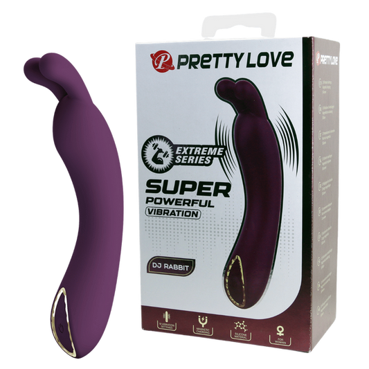 Pretty Love Extreme Series - DJ Rabbit Shining Decorative Ring G-Spot Vibrator