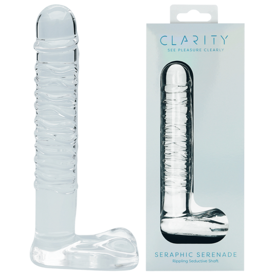 CreativeC | Clarity - Seraphic Serenade - Glass Dildo