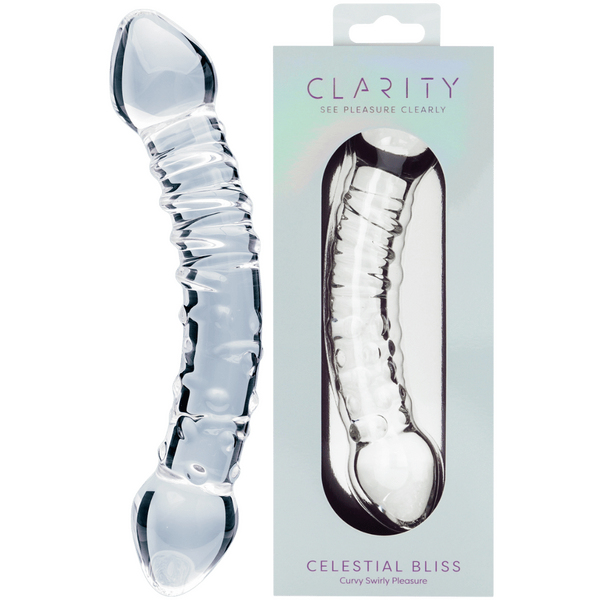 CreativeC | Clarity - Celestial Bliss - Double Ended Glass Dildo