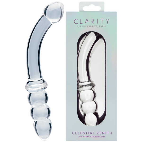 CreativeC | Clarity - Celestial Zenith - Double Ended Glass Dildo