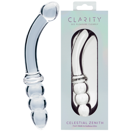 CreativeC | Clarity - Celestial Zenith - Double Ended Glass Dildo
