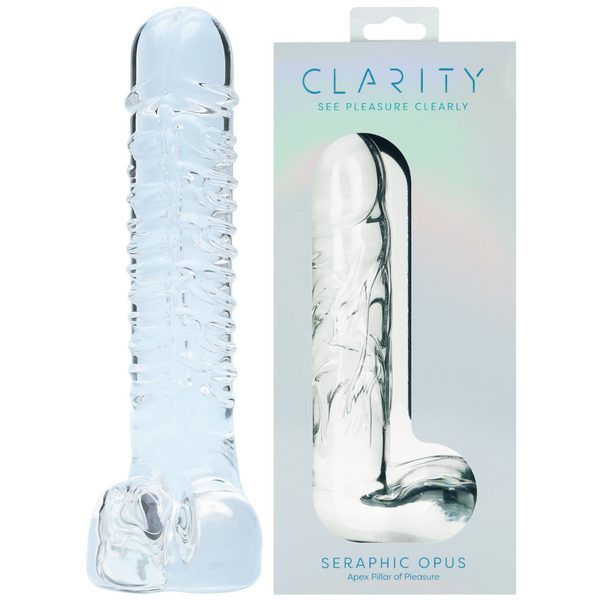 CreativeC | Clarity - Seraphic Opus - Glass Dildo