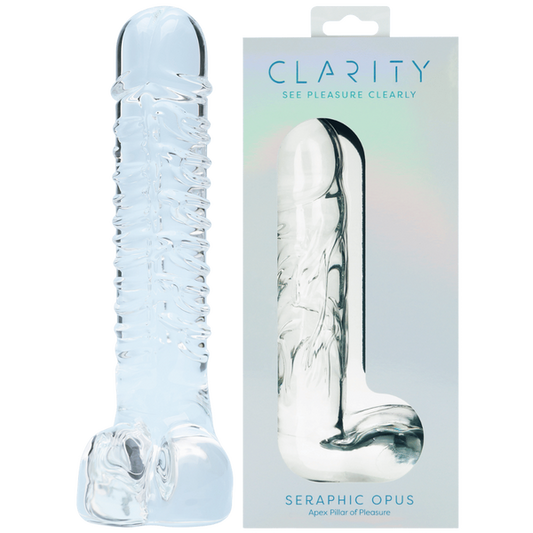 CreativeC | Clarity - Seraphic Opus - Glass Dildo