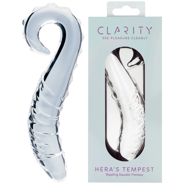 CreativeC | Clarity - Hera's Tempest - Glass Dildo