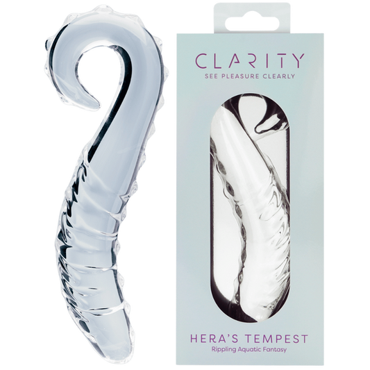 CreativeC | Clarity - Hera's Tempest - Glass Dildo
