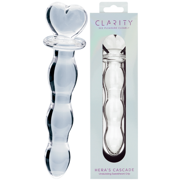 CreativeC | Clarity -  Hera's Cascade - Glass Dildo