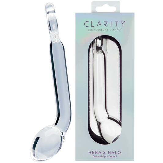 CreativeC | Clarity - Hera's Halo - Glass G-Spot Dildo