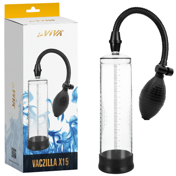 La Viva Vaczilla X15 Original Bulb Design Penis Pump