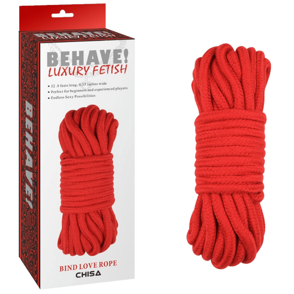Chisa BEHAVE! Bing Love Rope 10M (Red)