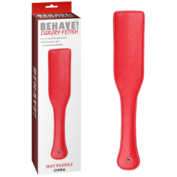 Chisa BEHAVE! Hot Paddle (Red)
