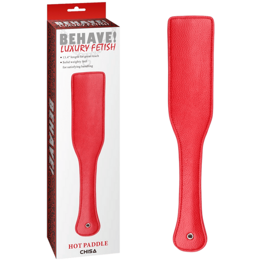 Chisa BEHAVE! Hot Paddle (Red)