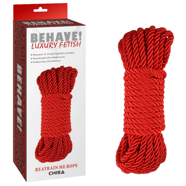 Chisa BEHAVE! Reatrain Me Rope 10M (Red)