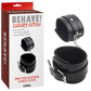 Chisa BEHAVE! Obey Me Leather Ankle Cuffs (Black)