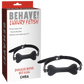 Chisa BEHAVE! Doggie Bone Bit Gag (Black)