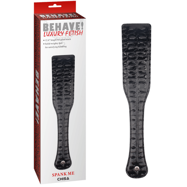 Chisa BEHAVE! Spank Me Paddle