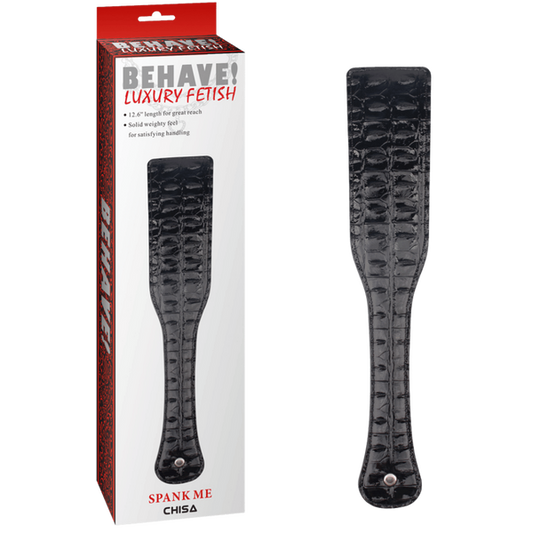 Chisa BEHAVE! Spank Me Paddle
